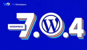 WordPress 7.0.4 Release Banner