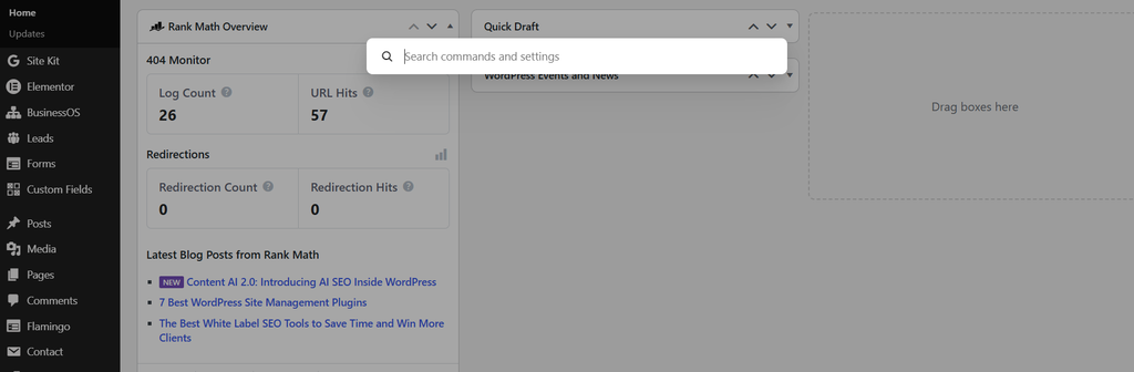 WordPress Is Changing Fast: 7 Big Updates in 6 Months (2026) wordpress search icon in admin bar