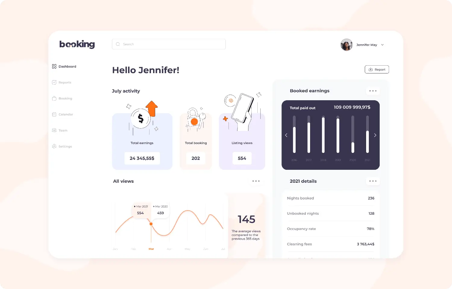 Bookings and appointments management system