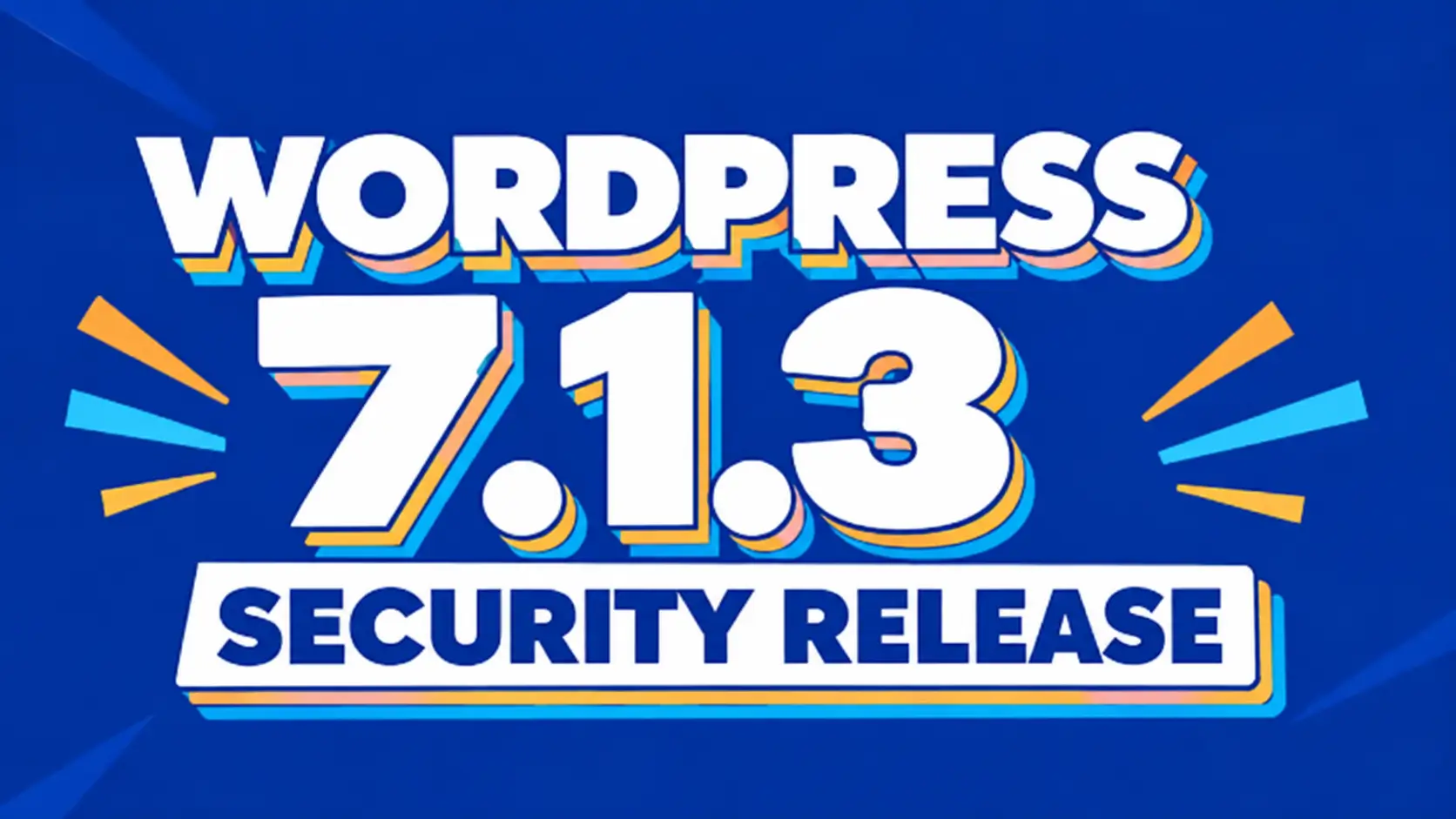 WordPress 7.1.3 security update